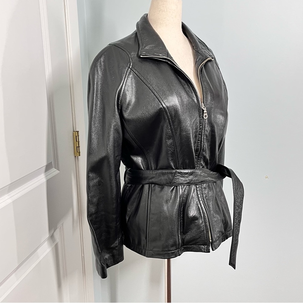 Wilsons 100% genuine leather zip up jacket detachable thinsulate  jacket… - Picture 7 of 16
